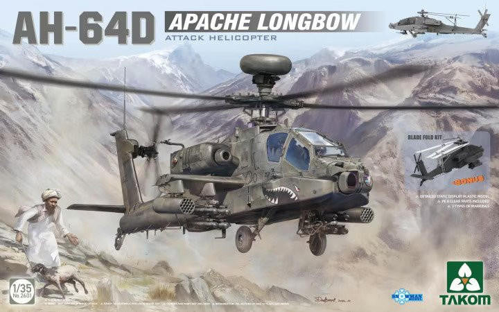 Takom 1/35 AH-64D Apache Longbow 2601